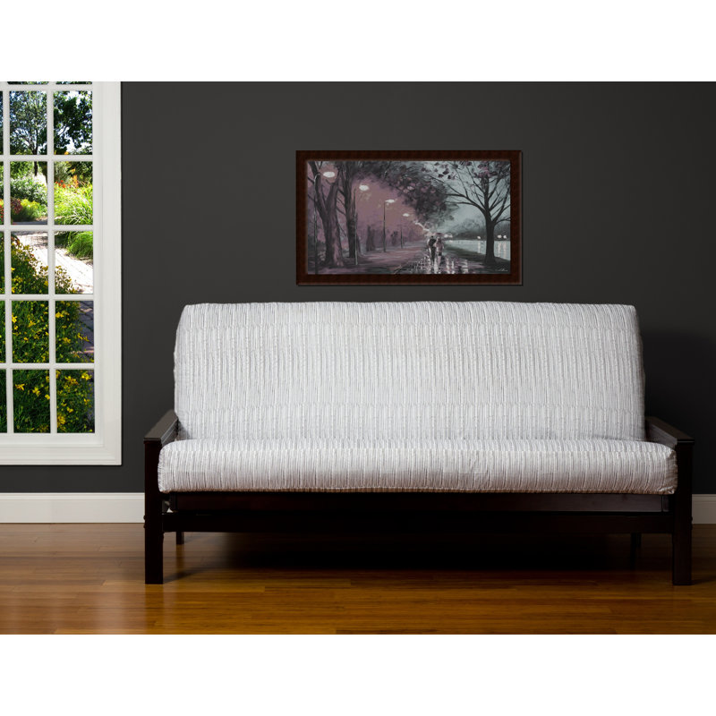 Brayden Studio® Zipper Box Cushion Futon Slipcover & Reviews Wayfair